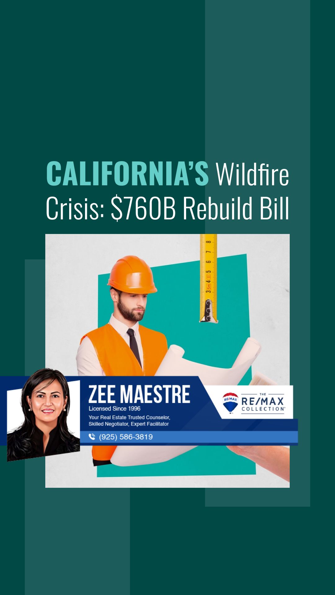 California’s Wildfire Crisis: $760 Billion Rebuild Bill