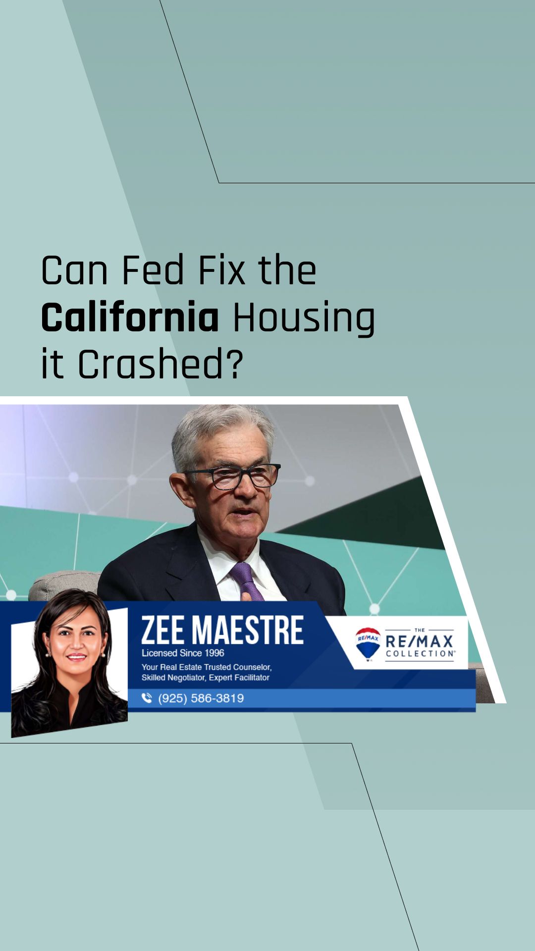 Can Fed Fix the California Housing It Crashed?