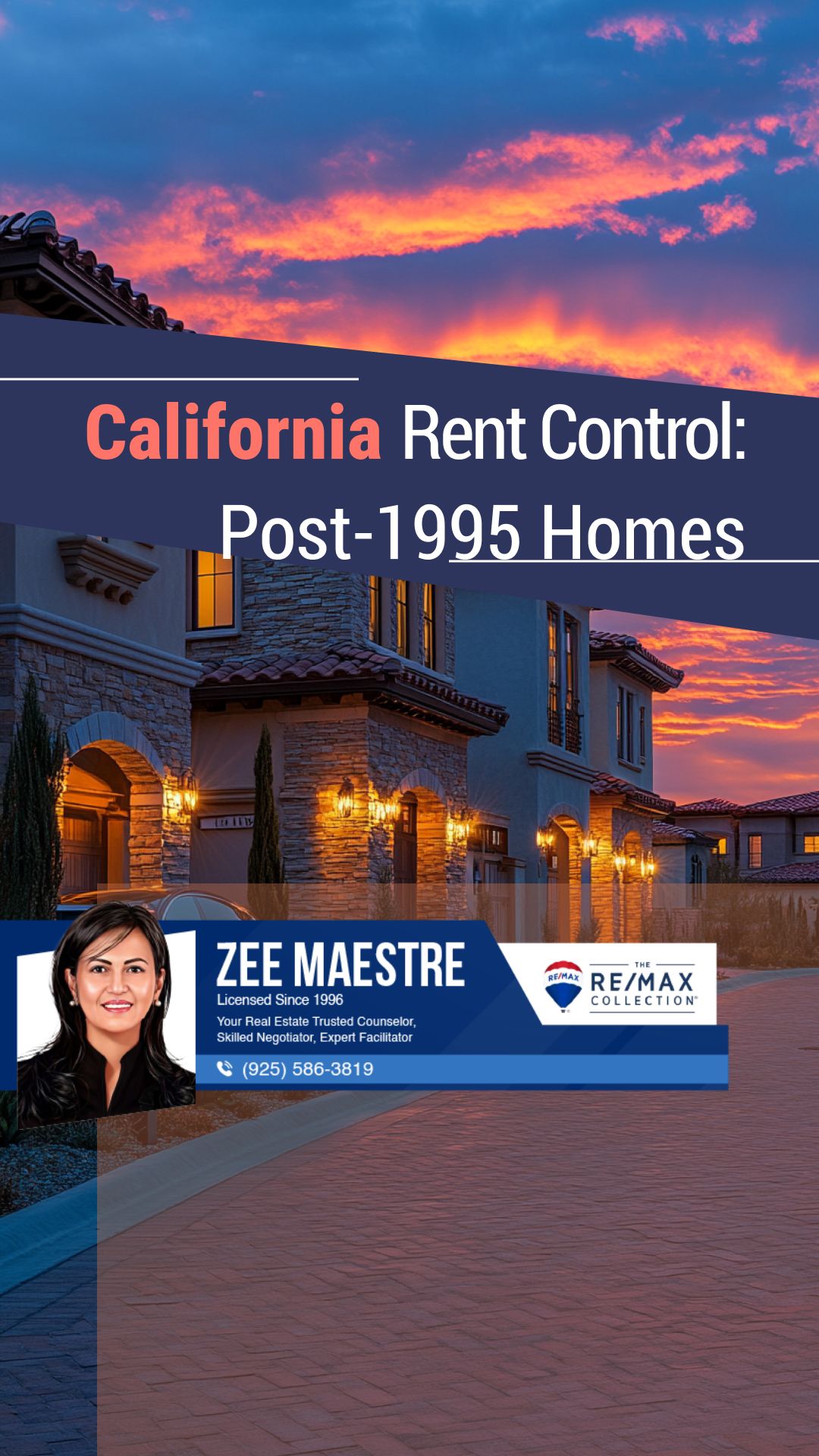 California: Should Rent Control Apply to Post-1995 Properties?