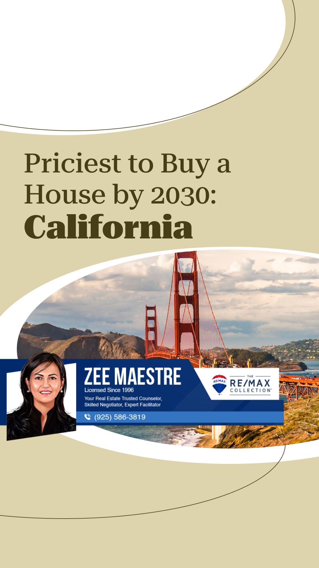 Priciest to Buy a House by 2030: California